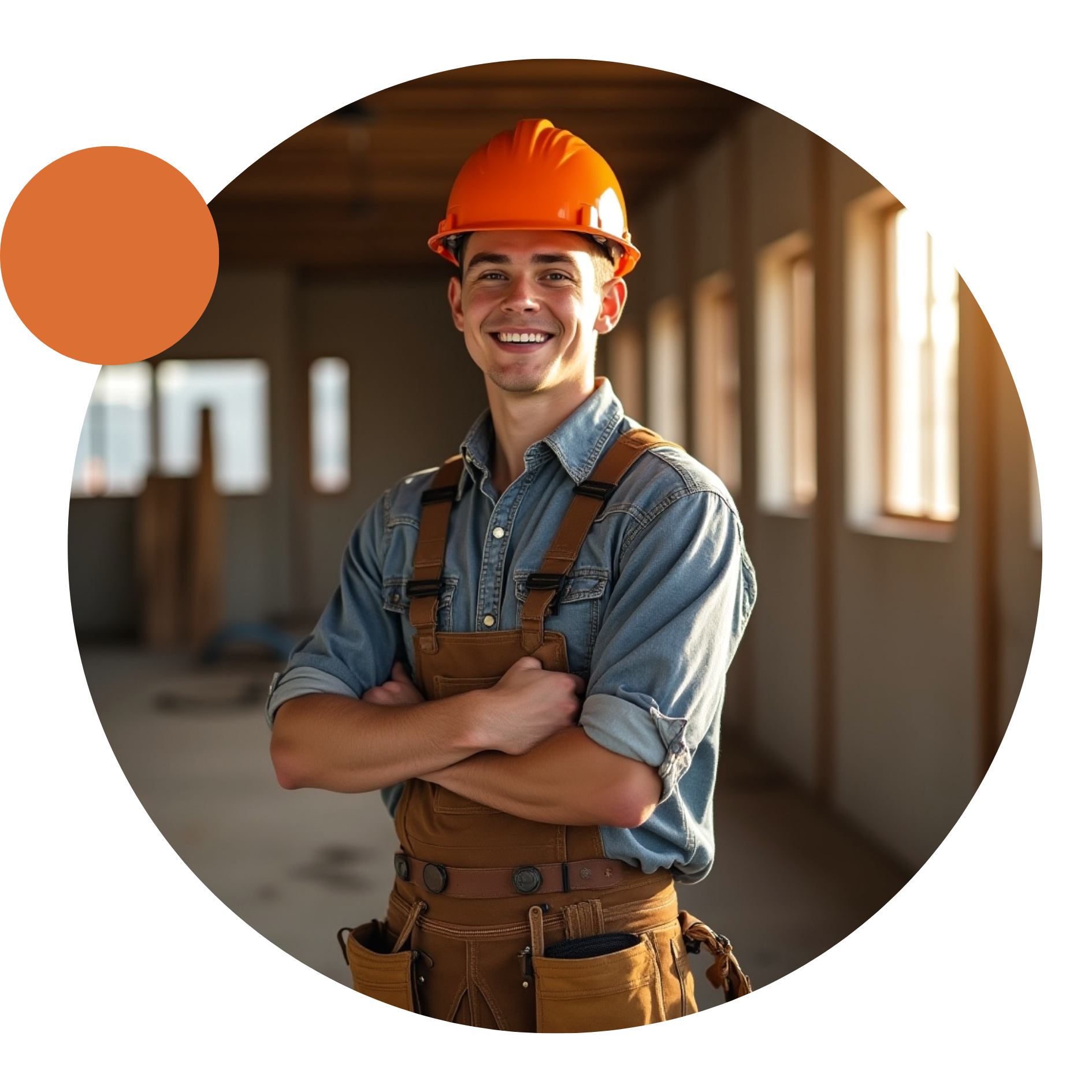 Junger Handwerker